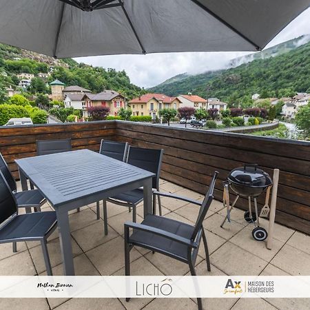 La Terrasse Bleue Ax-les-Thermes Exterior foto